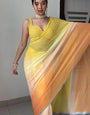 Proficient 1-Minute Ready To Wear Multi Color Georgette Saree