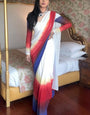 Incredible 1-Minute Ready To Wear Multi Color Georgette Saree