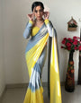 Desultory 1-Minute Ready To Wear Multi Color Georgette Saree
